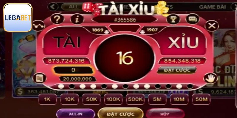 Một số thông tin về tựa game tài xỉu Legabet